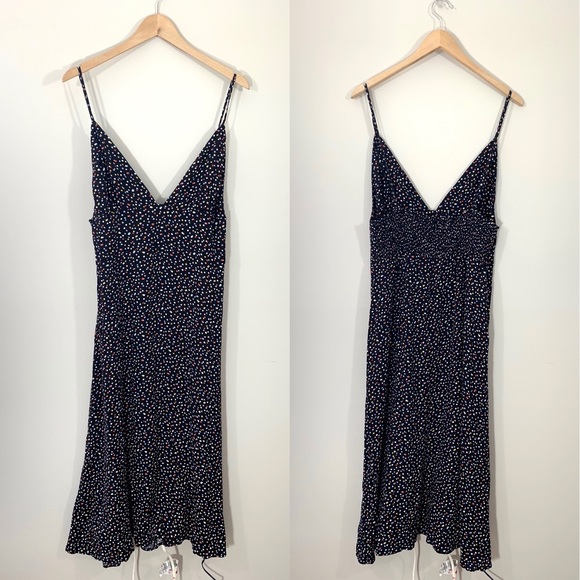 NWT Reformation Dove vneck sundress Confetti - Picture 7 of 8